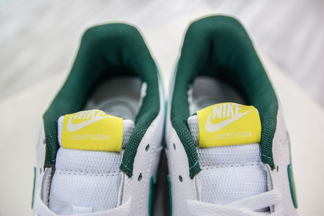 150 Nike Court Vision Low 白绿 低帮百搭透气休闲运动板鞋 FN3447-131