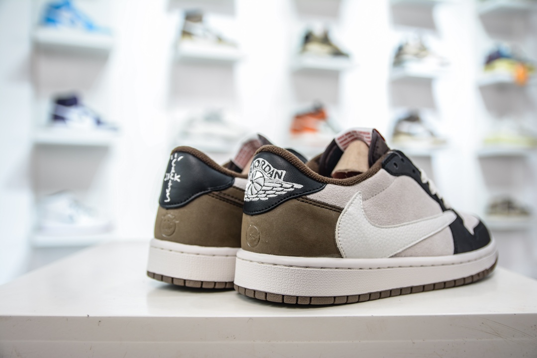 220 R Fragment x Travis Scott x Air Jordan 1 Low 三方联名倒钩DM7866-902