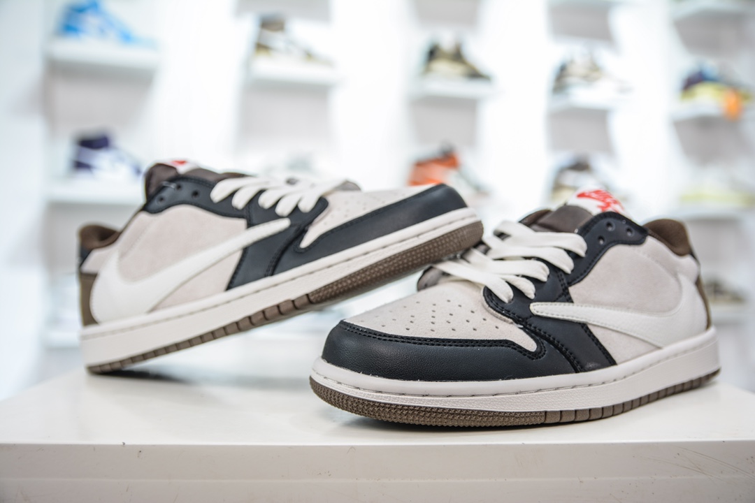 220 R Fragment x Travis Scott x Air Jordan 1 Low 三方联名倒钩DM7866-902