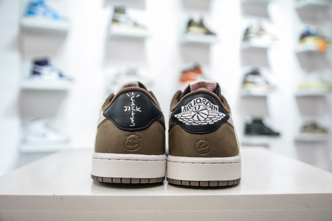 220 R Fragment x Travis Scott x Air Jordan 1 Low 三方联名倒钩DM7866-902
