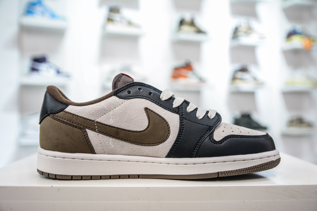 220 R Fragment x Travis Scott x Air Jordan 1 Low 三方联名倒钩DM7866-902