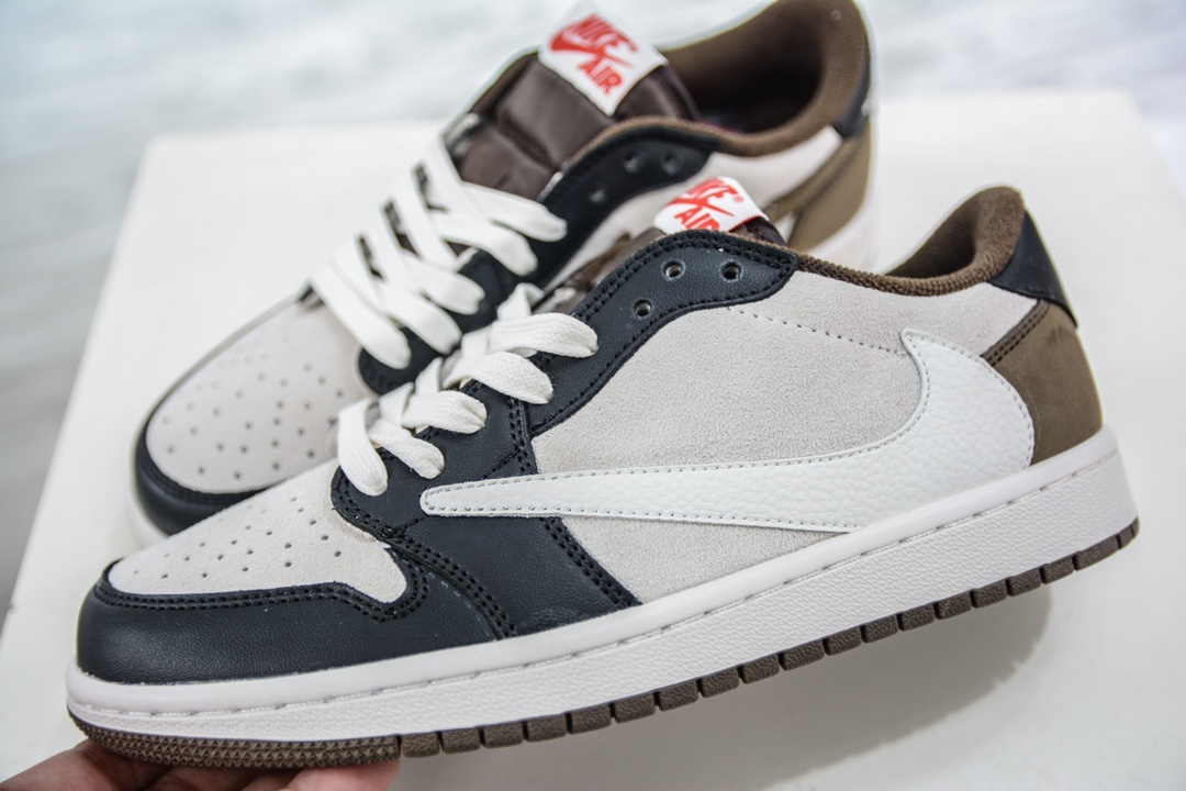 220 R Fragment x Travis Scott x Air Jordan 1 Low 三方联名倒钩DM7866-902