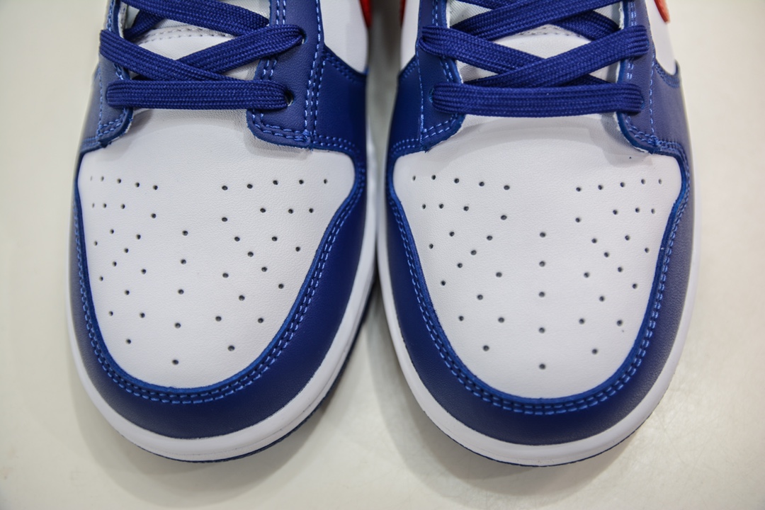 180 E Nike Dunk Low ”Whithe and University Red” 白蓝红 DD1503-119