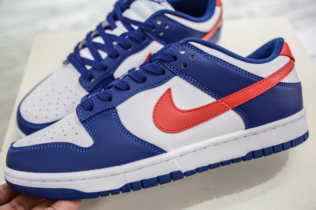 180 E Nike Dunk Low ”Whithe and University Red” 白蓝红 DD1503-119