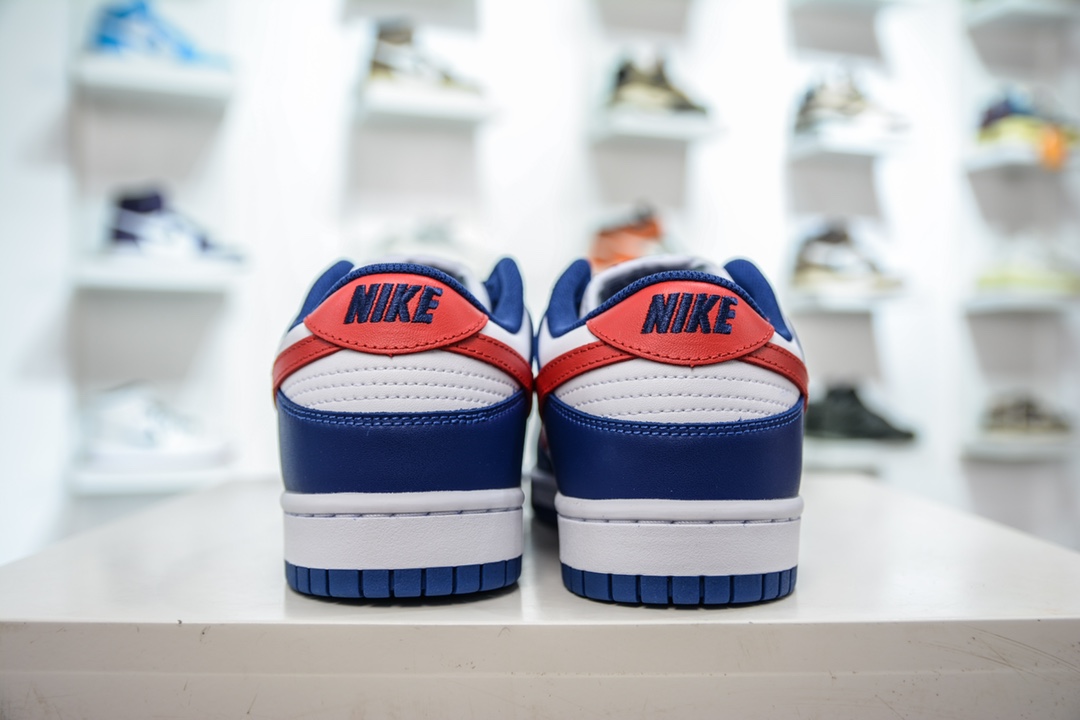 180 E Nike Dunk Low ”Whithe and University Red” 白蓝红 DD1503-119