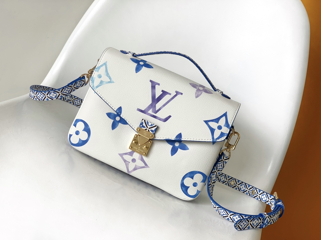 Louis Vuitton LV Pochette MeTis Bags Handbags Monogram Canvas Fabric M23055