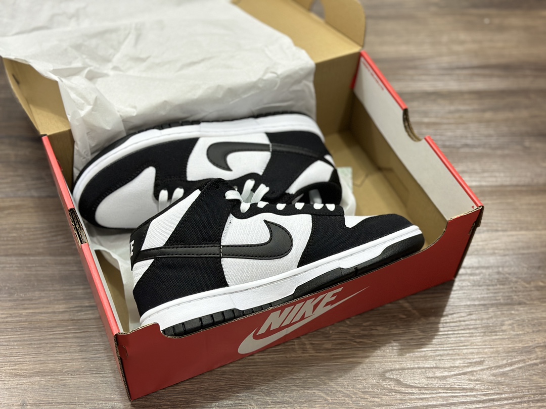 280 NIKE SB Dunk Low 黑白熊猫 低帮休闲运动鞋 DV0830-102
