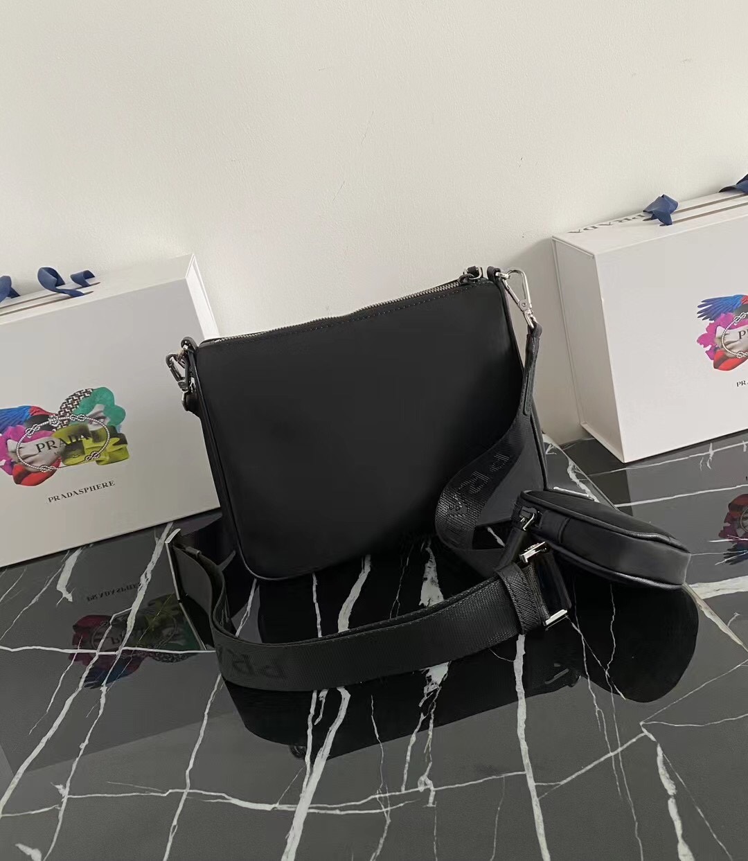 Prada Luxury Designer Handbag Shoulder Crossbody Bag crafted in premium 2
