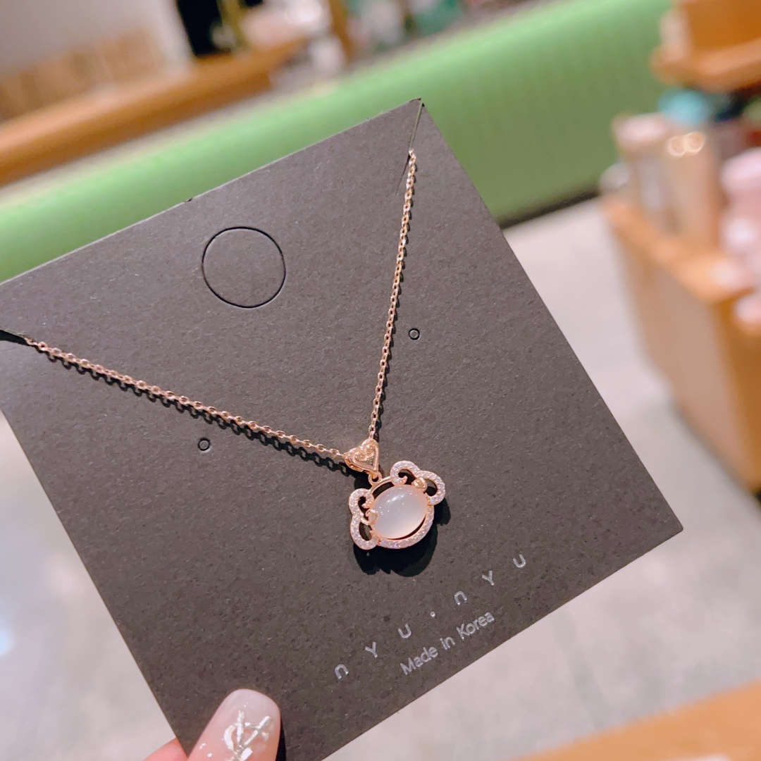 甘い低アレルギー銀ネックレスゴールド 記念日