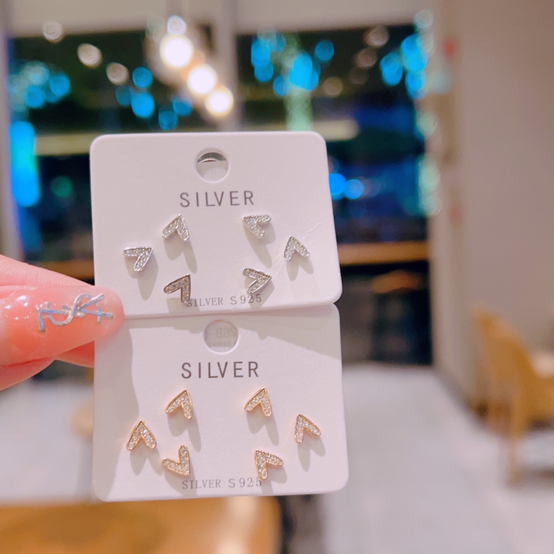 Solid Silver Earrings Fresh Teacher's Day Silver