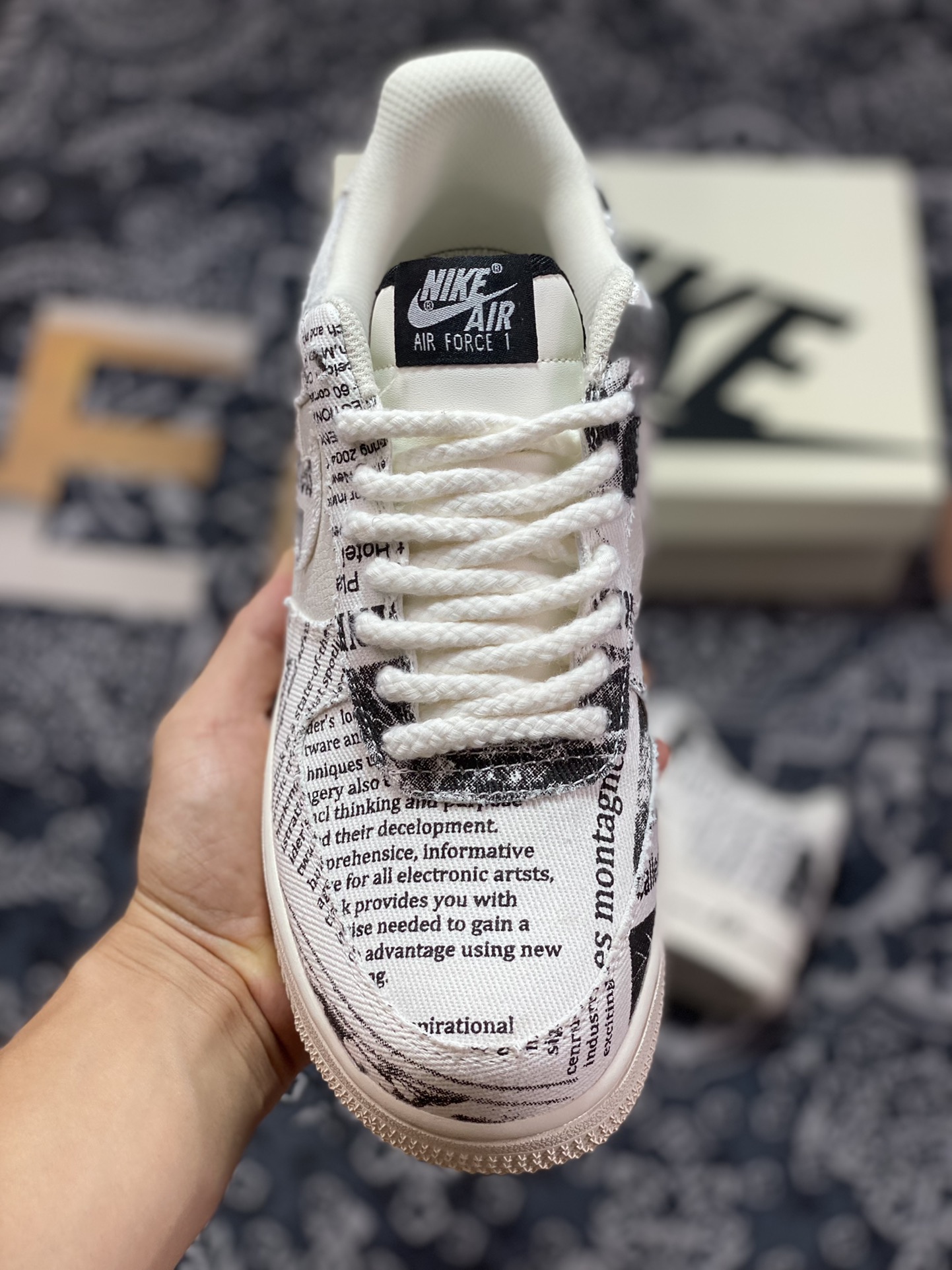 240 原装级别 Air Force 1 ‘07 Low 黑白电影 FB0607-033