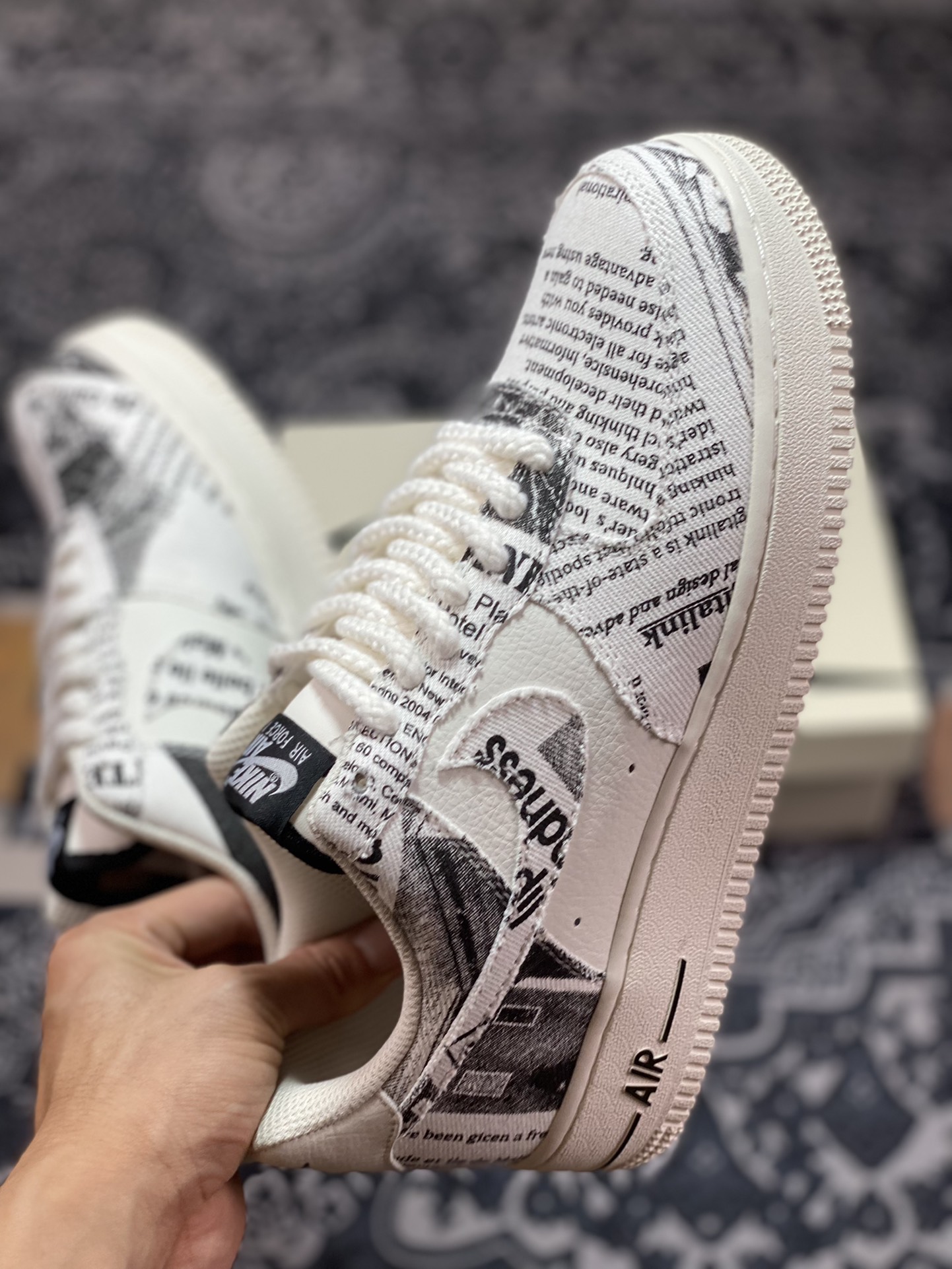 240 原装级别 Air Force 1 ‘07 Low 黑白电影 FB0607-033