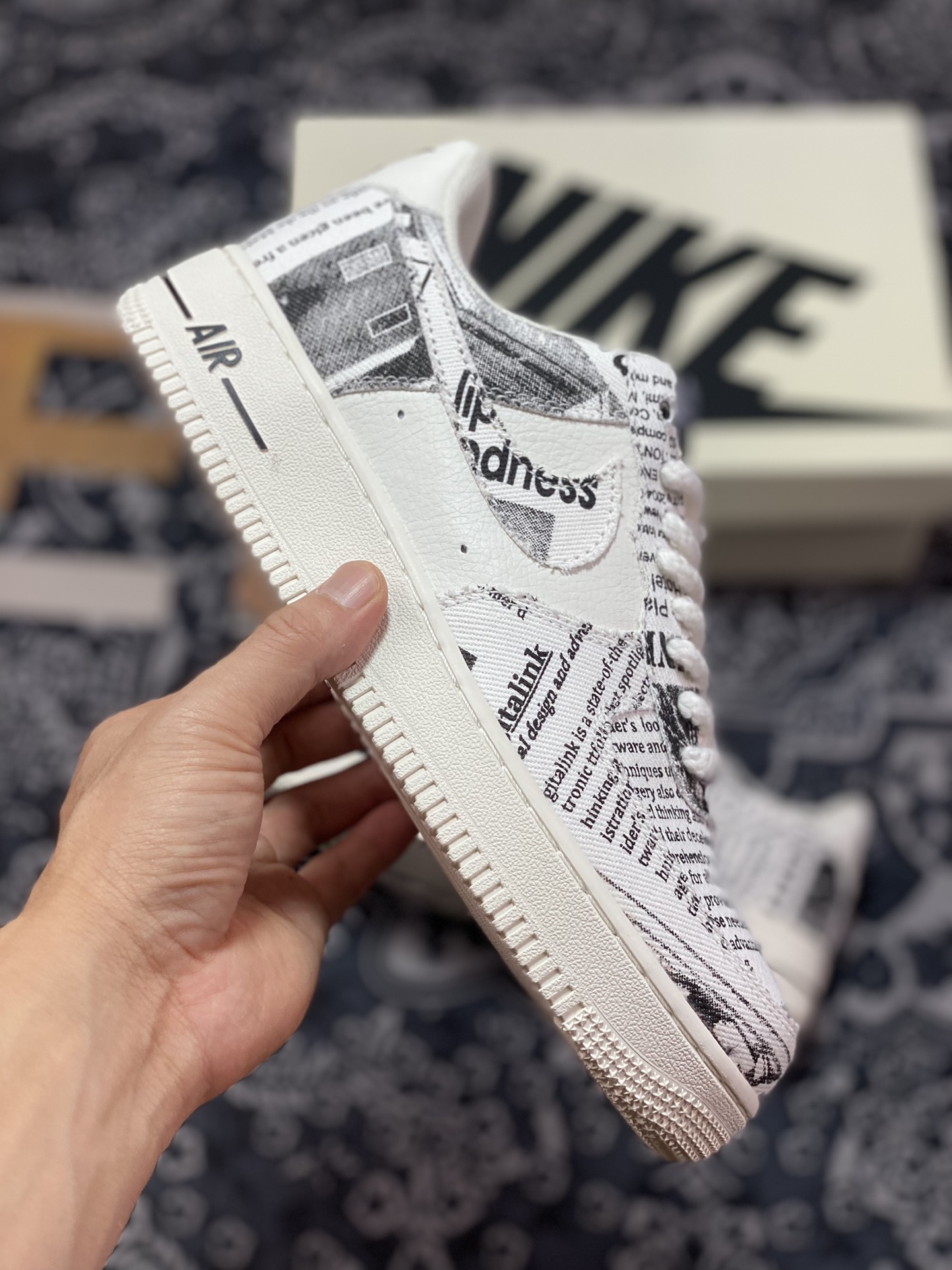 240 原装级别 Air Force 1 ‘07 Low 黑白电影 FB0607-033