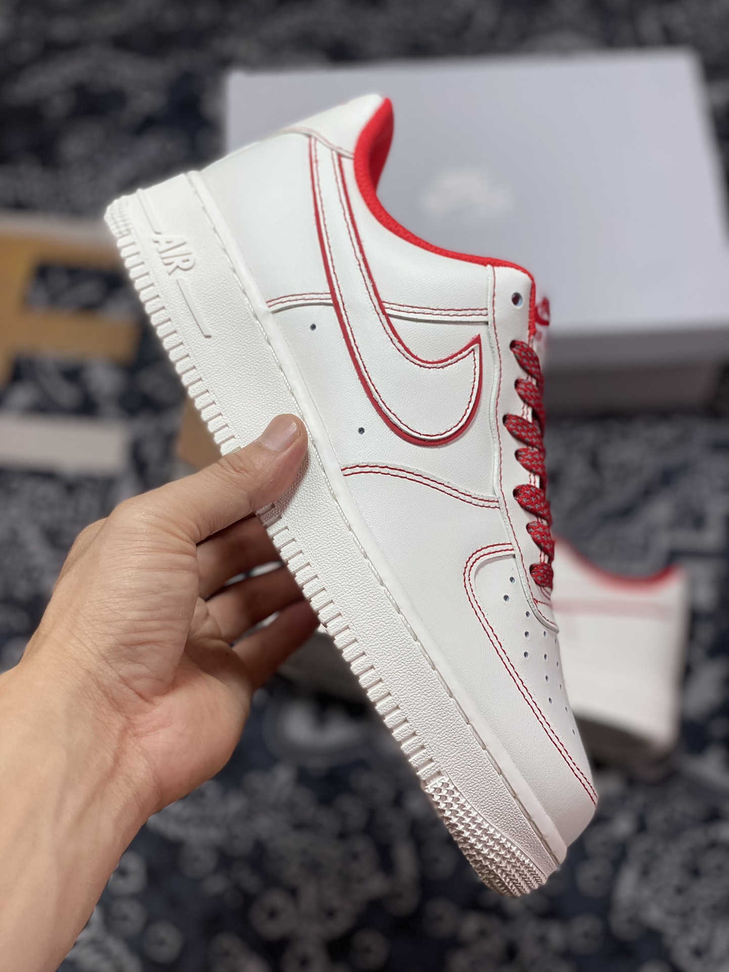 200 Air Force 1 ‘07 Low 兔八哥白红3M 原楦头原纸板 315122-707