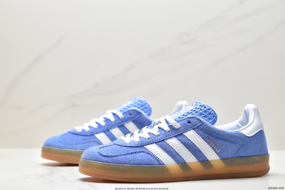 Adidas Originals Gazelle Indoor clover retro non-slip wear-resistant low-cut sneakers HQ8717