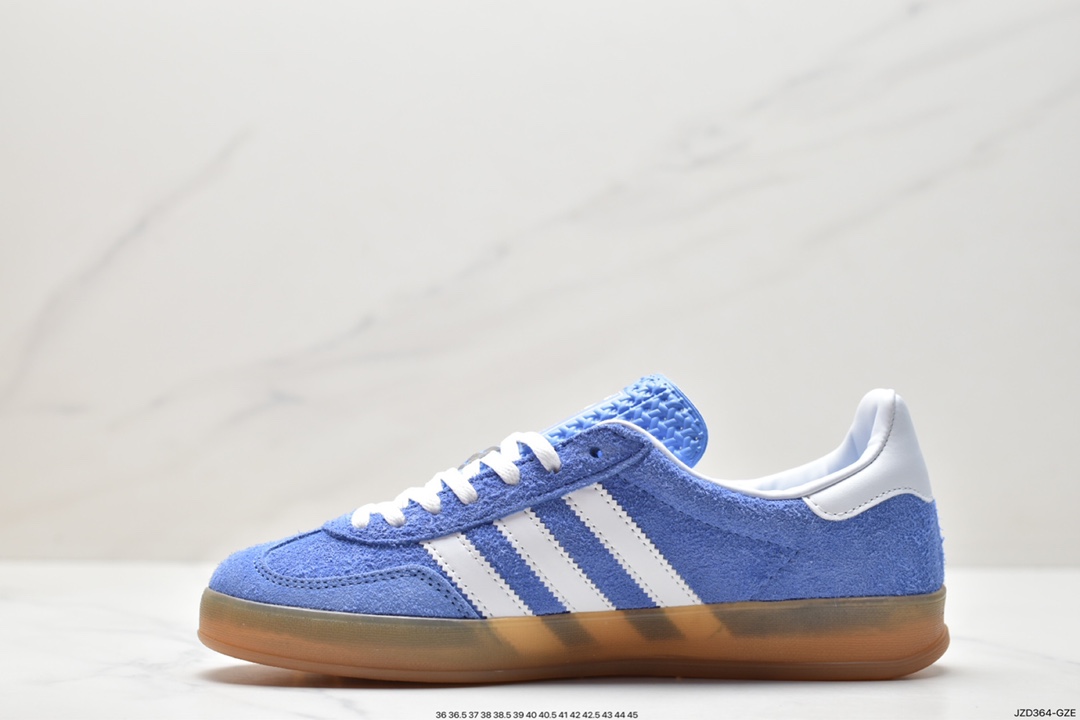 Adidas Originals Gazelle Indoor clover retro non-slip wear-resistant low-cut sneakers HQ8717