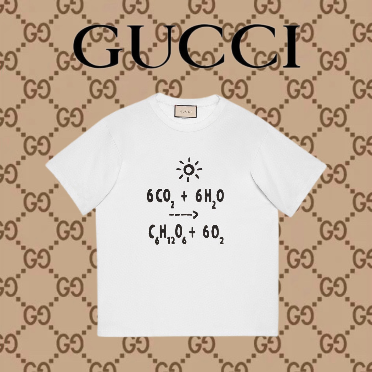 Gucci Abbigliamento T-Shirt Stampa Unisex Cotone pettinato Maniche corte