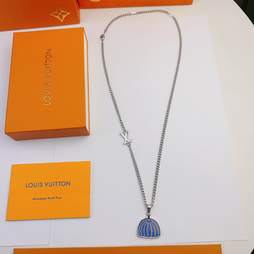 Louis Vuitton High
 Jewelry Necklaces & Pendants Outlet 1:1 Replica
 Chains M01099
