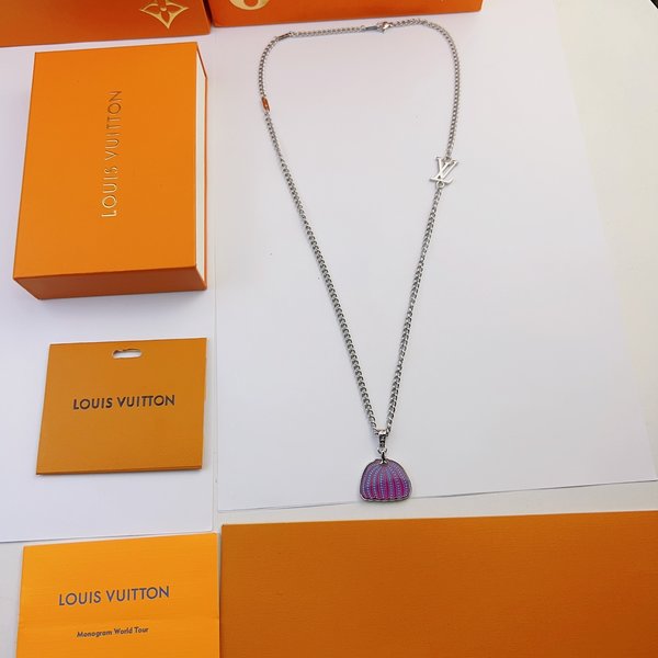 Buy the Best High Quality Replica Louis Vuitton Jewelry Necklaces & Pendants Online From China Designer Chains M01099
