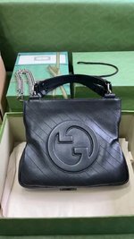 Gucci Blondie Tote Bags Fake High Quality
 Black