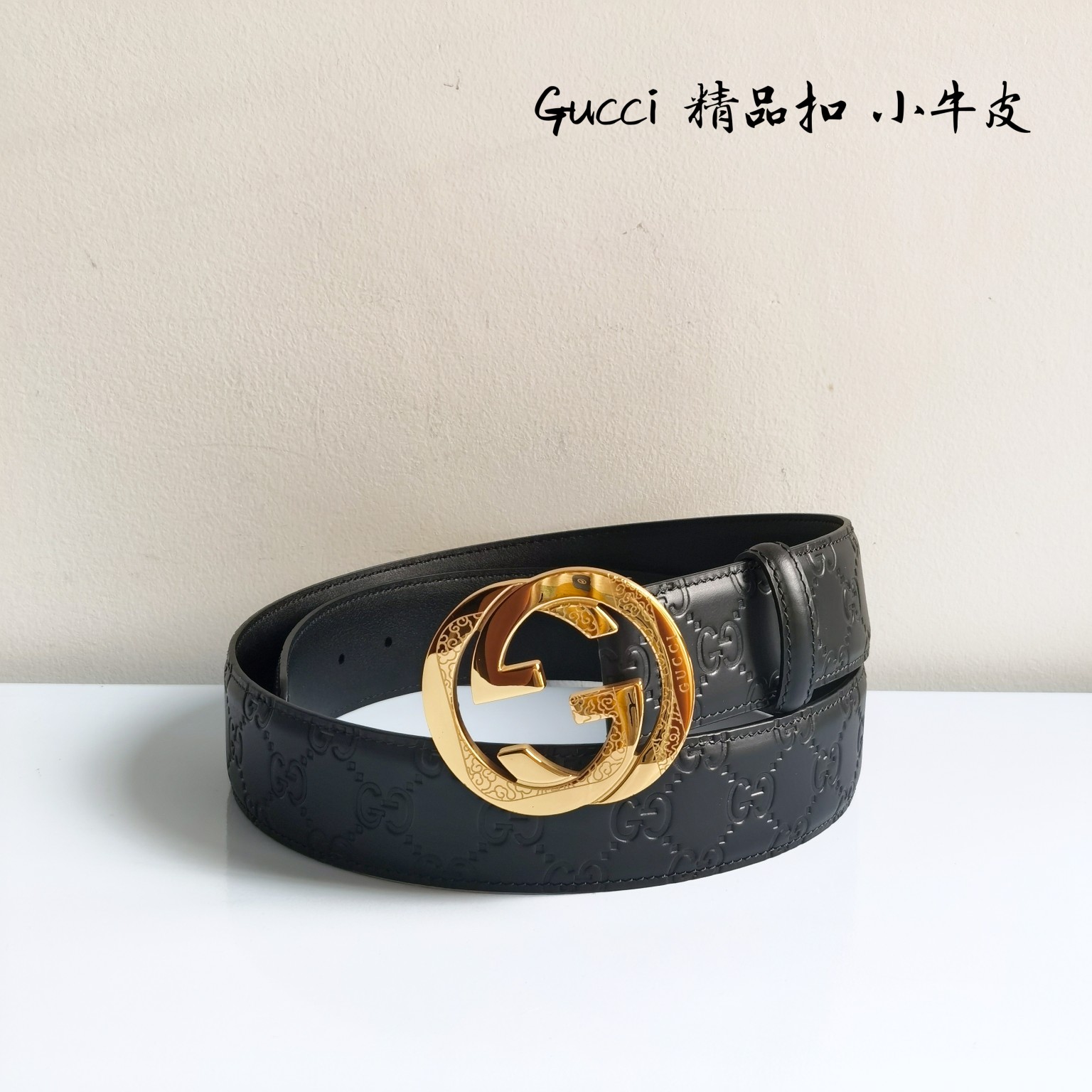 Gucci高端定制男士原单皮带海外限