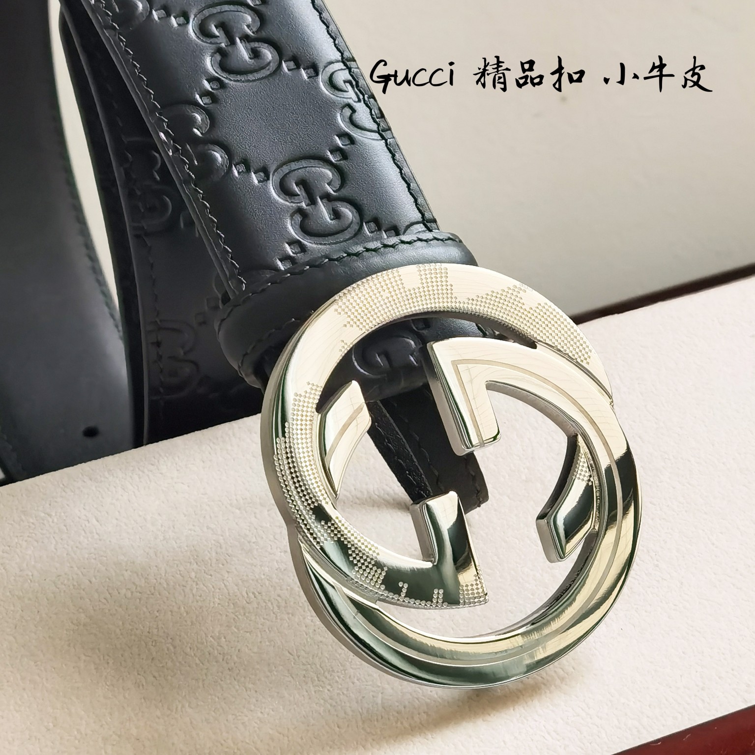 Gucci高端定制男士原单皮带海外限
