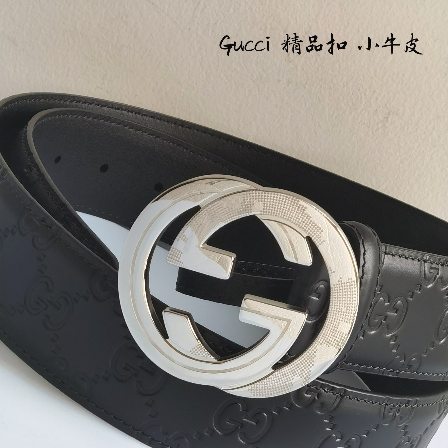 Gucci高端定制男士原单皮带海外限