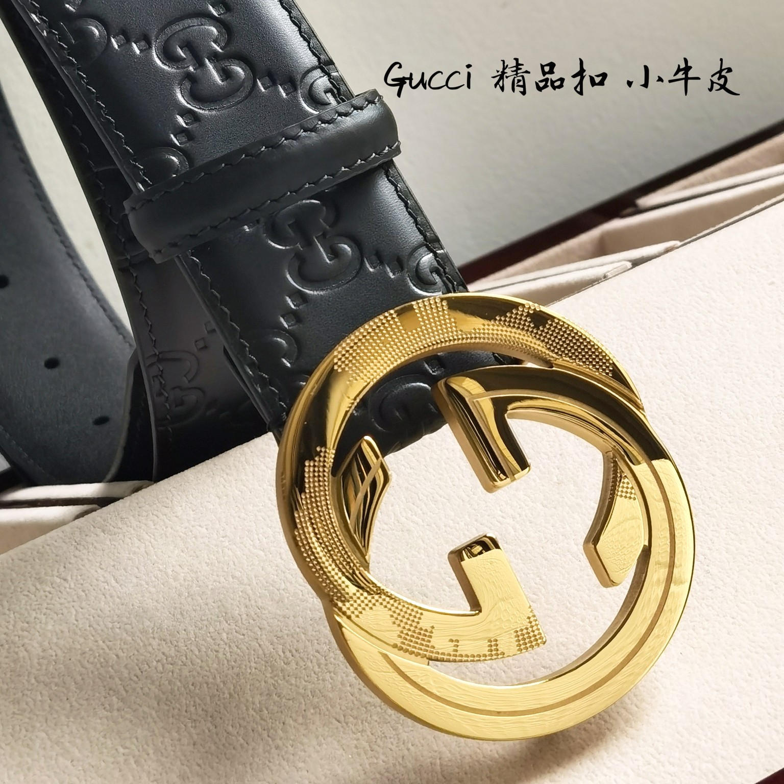 Gucci高端定制男士原单皮带海外限