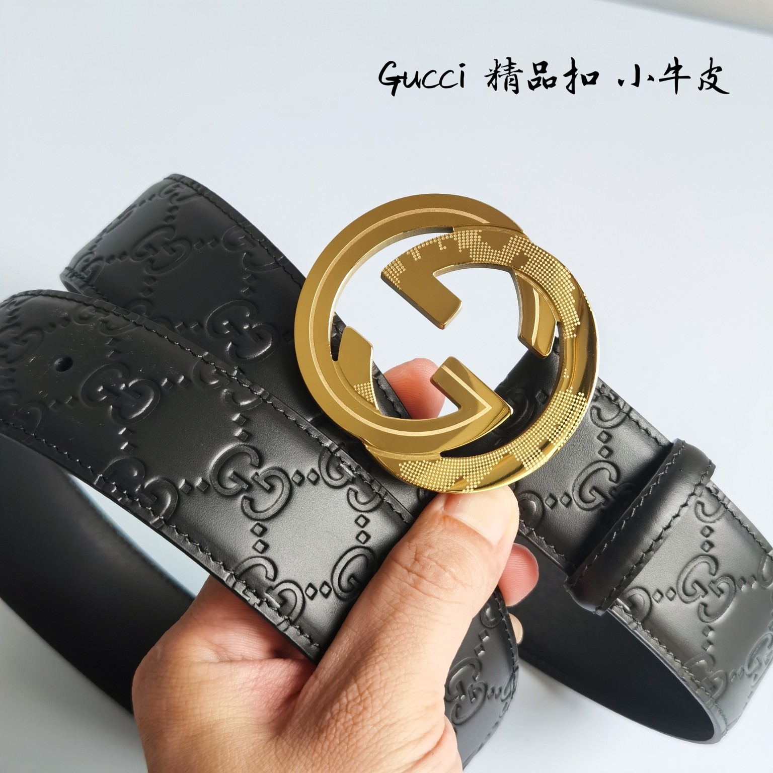 Gucci高端定制男士原单皮带海外限
