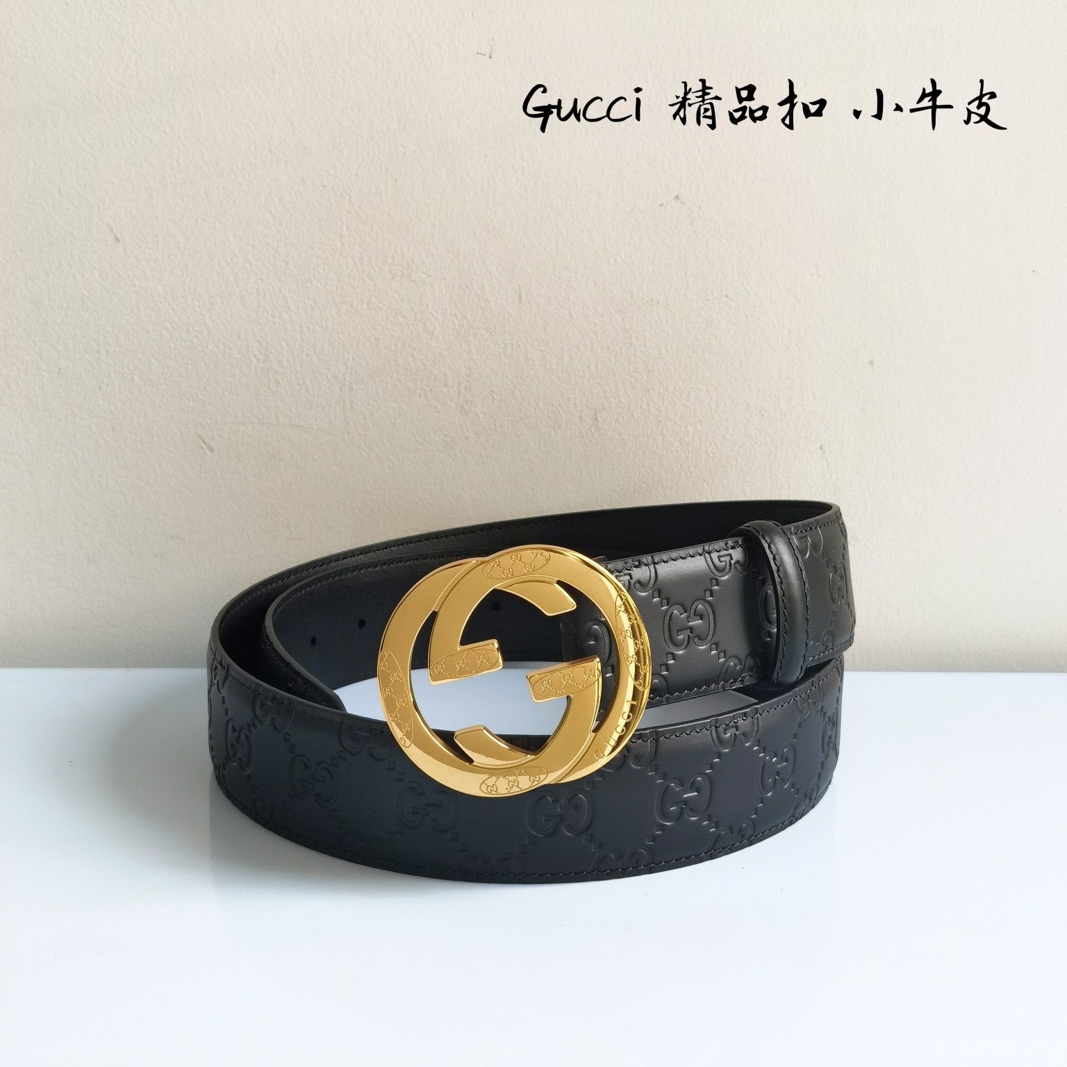 Gucci高端定制男士原单皮带海外限