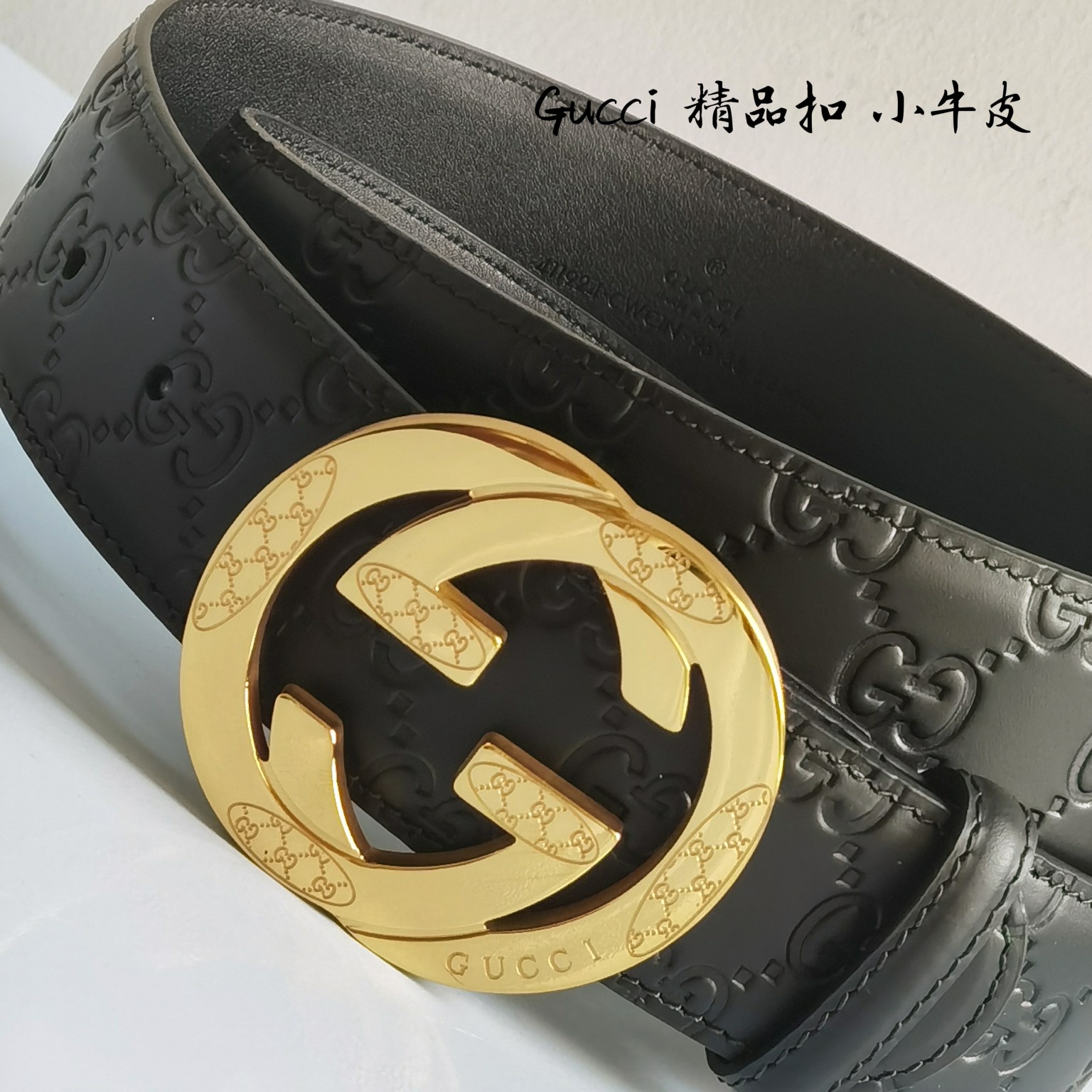 Gucci高端定制男士原单皮带海外限