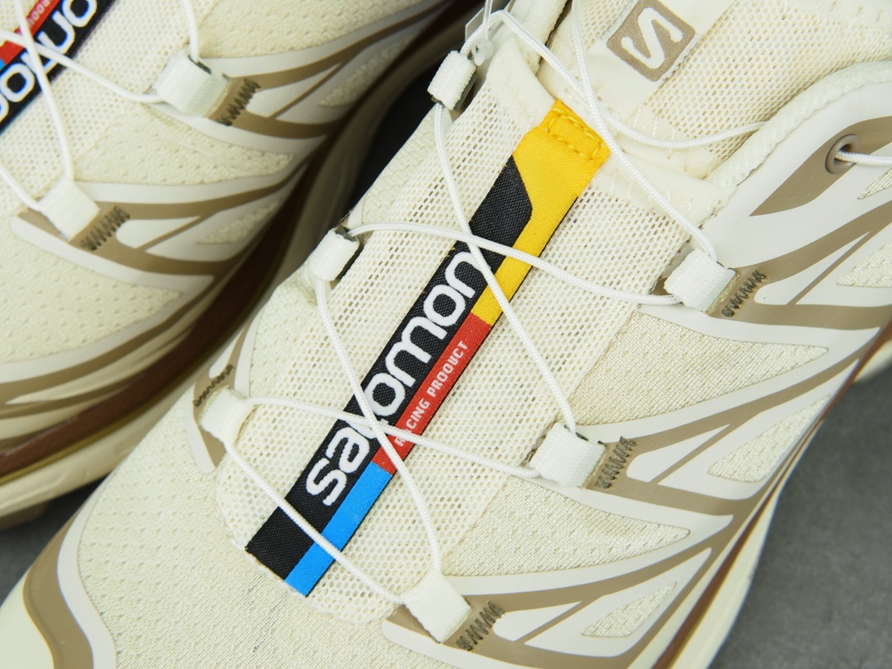 纯原-SalomonXT-6萨洛蒙复古潮流户外机能登山跑鞋斑鸠棕色471510尺码3636.537.53