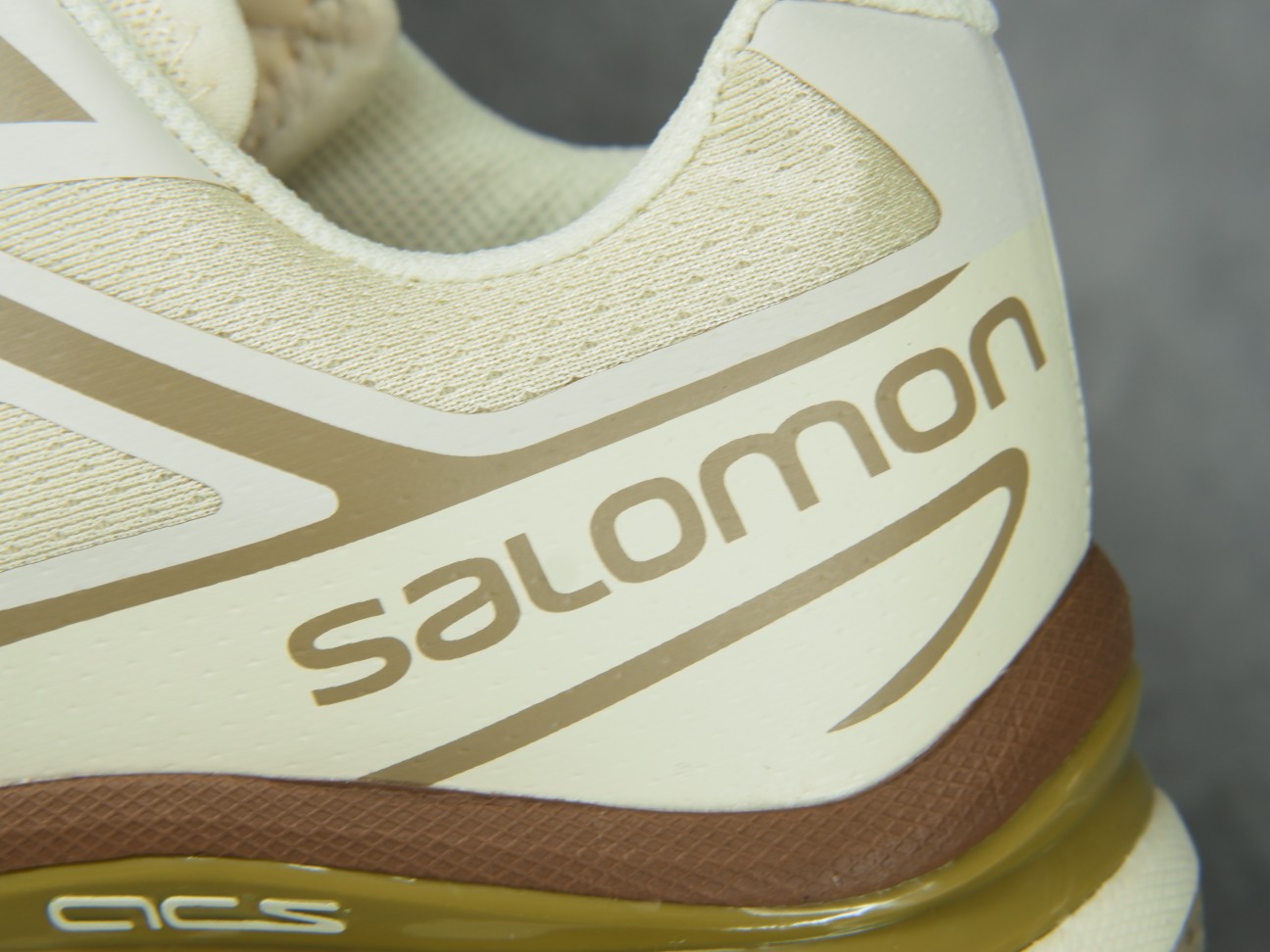 纯原-SalomonXT-6萨洛蒙复古潮流户外机能登山跑鞋斑鸠棕色471510尺码3636.537.53