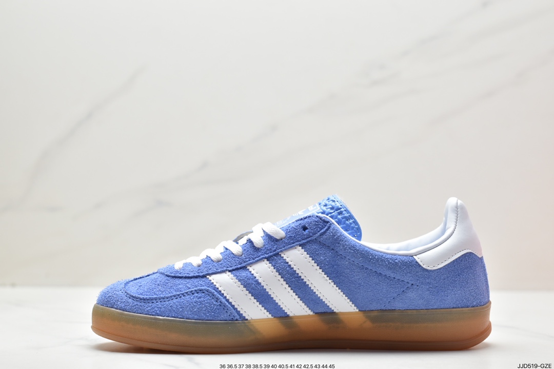 Adidas Originals Gazelle Indoor clover retro non-slip wear-resistant low-cut sneakers HQ8717