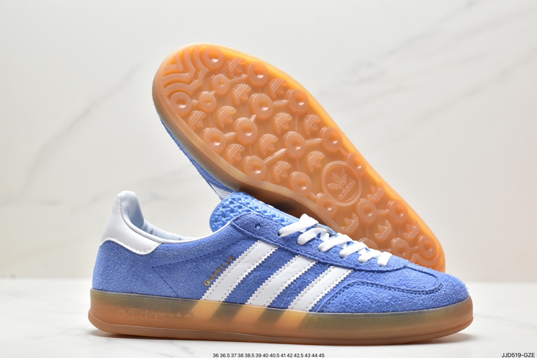 Adidas Originals Gazelle Indoor clover retro non-slip wear-resistant low-cut sneakers HQ8717