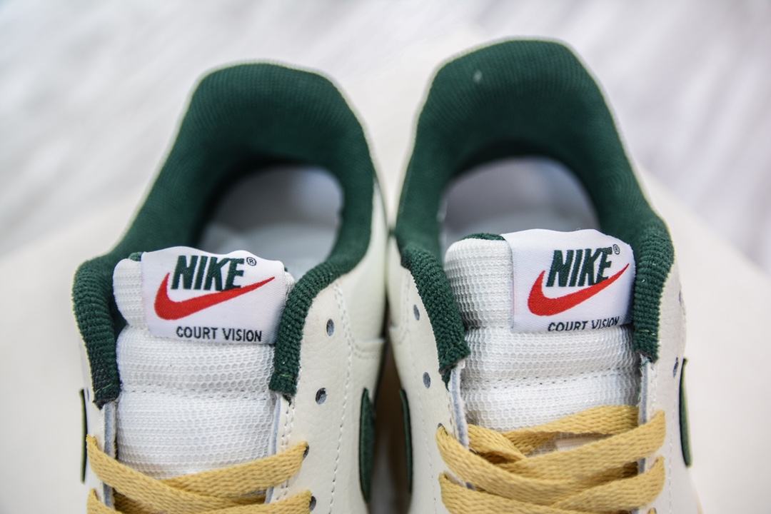 Nike Court Vision Low off-white green low-top versatile breathable casual sports sneakers FD0320-133