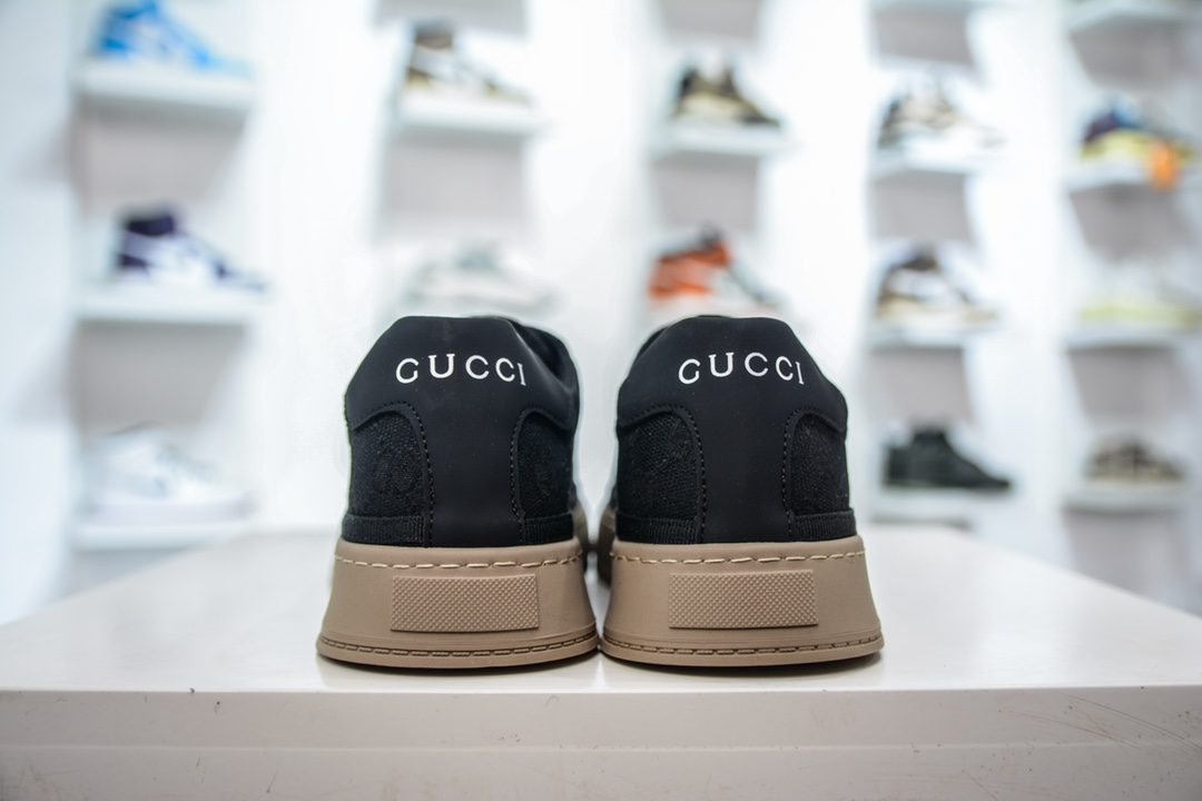 T GUCCI's all-match casual sports sneakers, the same style as the famous Xiaohongshu hot model, the upper has neat lines