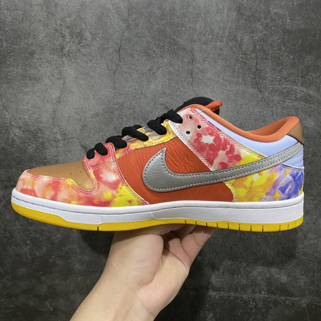 图片[2]-【Z版纯原】NK SB Dunk Low 食神鸳鸯扎染 CV1628-800n原盒原配 原厂冲刀 超高清洁度全鞋零毛边皮料切割全套原楦原模倾力打造完美版型SIZE：36-47.5-莆田鞋批发中心