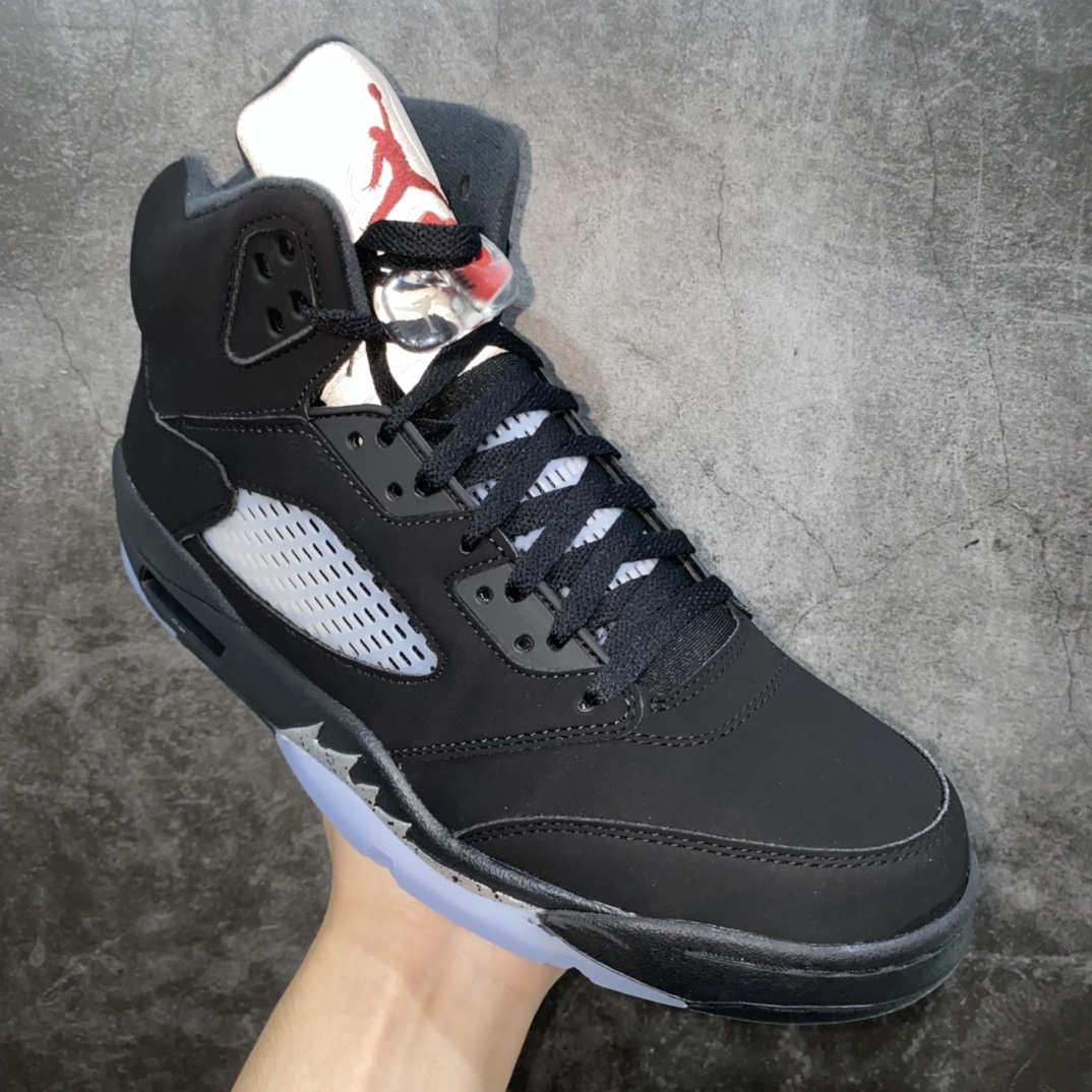 图片[3]-【莞产纯原】Air Jordan aj5  Metallic Black 元年黑银 货号845035-003  原厂材料 完美鞋型 超高清洁度n正确反光鞋舌 区别市场各路通货 欢迎对比 尺码：40-47.5-莆田鞋批发中心