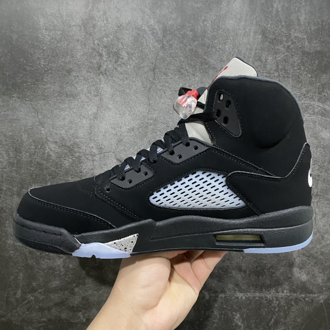 图片[2]-【莞产纯原】Air Jordan aj5  Metallic Black 元年黑银 货号845035-003  原厂材料 完美鞋型 超高清洁度n正确反光鞋舌 区别市场各路通货 欢迎对比 尺码：40-47.5-莆田鞋批发中心