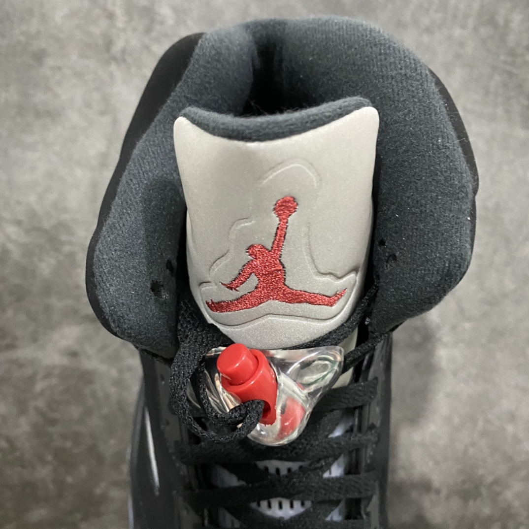 图片[7]-【莞产纯原】Air Jordan aj5  Metallic Black 元年黑银 货号845035-003  原厂材料 完美鞋型 超高清洁度n正确反光鞋舌 区别市场各路通货 欢迎对比 尺码：40-47.5-莆田鞋批发中心