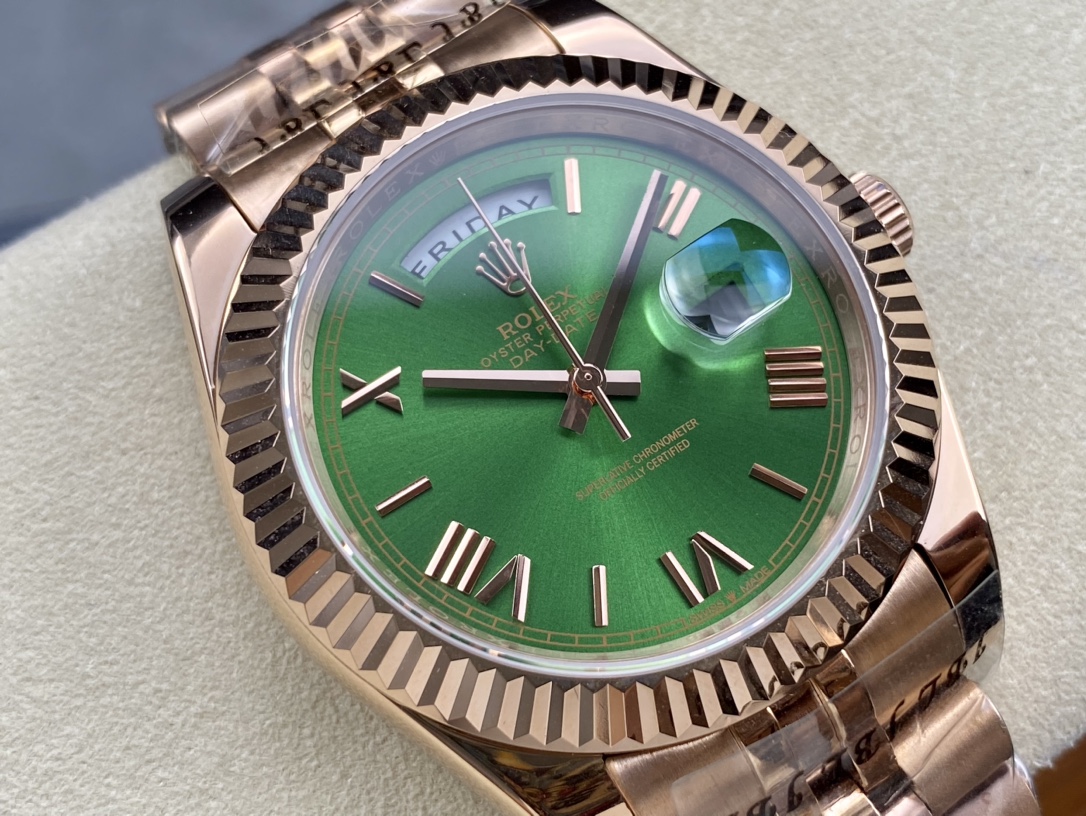 SK厂 劳力士Rolex 双历 星期日志型シリーズ 40mm - 自動機械式腕時計