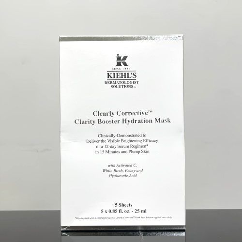 Kiehl's Clearly Corrective Clarity Booster Hydration Mask, 5 Sheets 1 Kiehl's Clearly Corrective Clarity Booster Hydration Mask, 5 Sheets