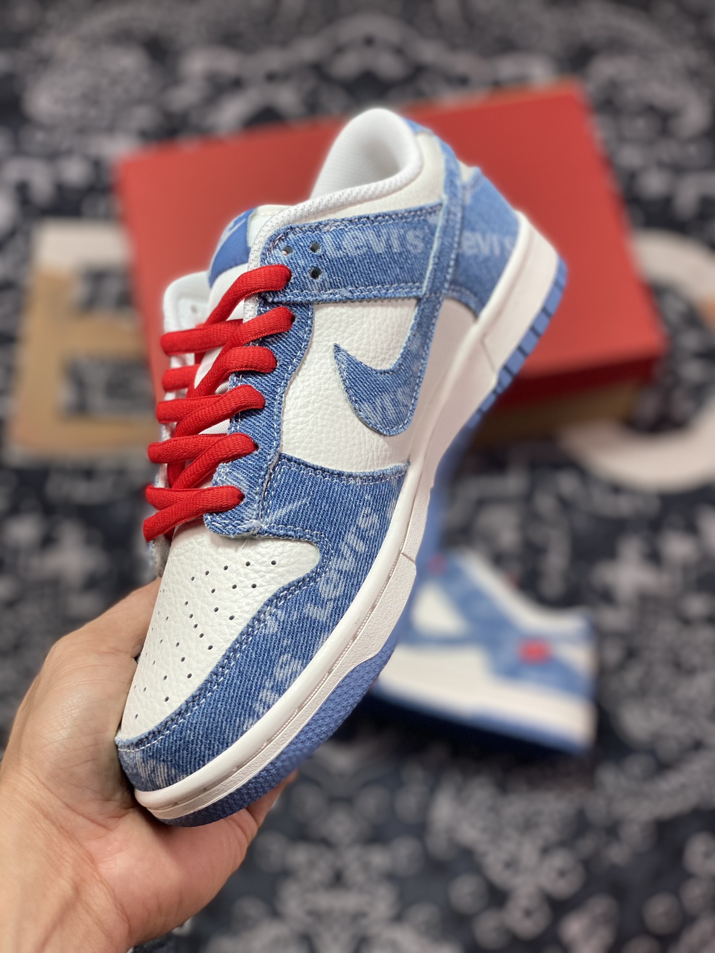 280 Levi‘s x Nike By You SB Dunk Low Retro SP扣篮板鞋LE0021-002