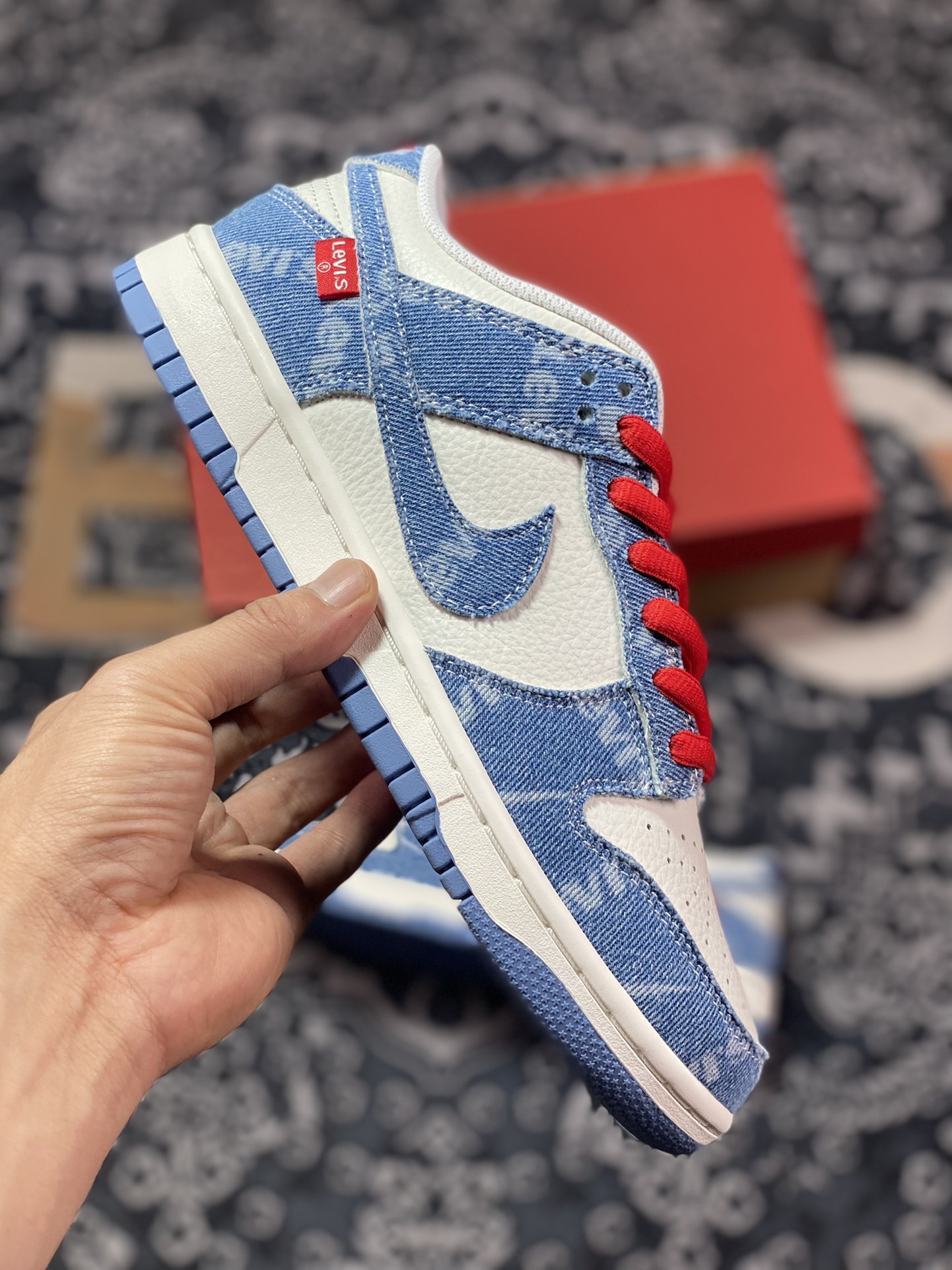 280 Levi‘s x Nike By You SB Dunk Low Retro SP扣篮板鞋LE0021-002