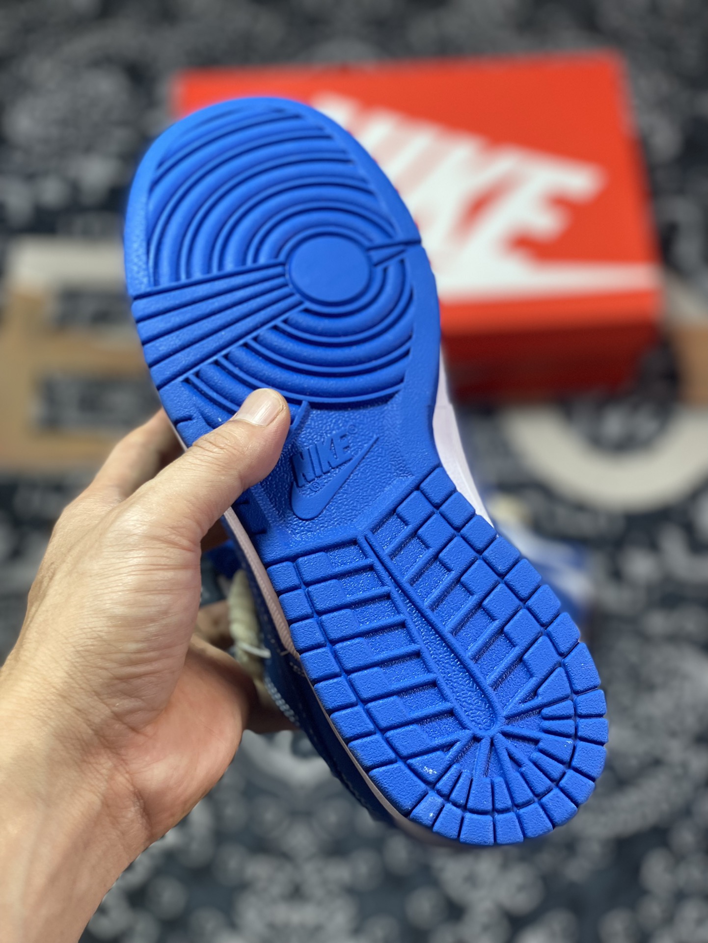 220 Nike SB Dunk Low”Blue/White“扣篮系列低帮板鞋“宝蓝白刺子绣绑绳”DV0834-101