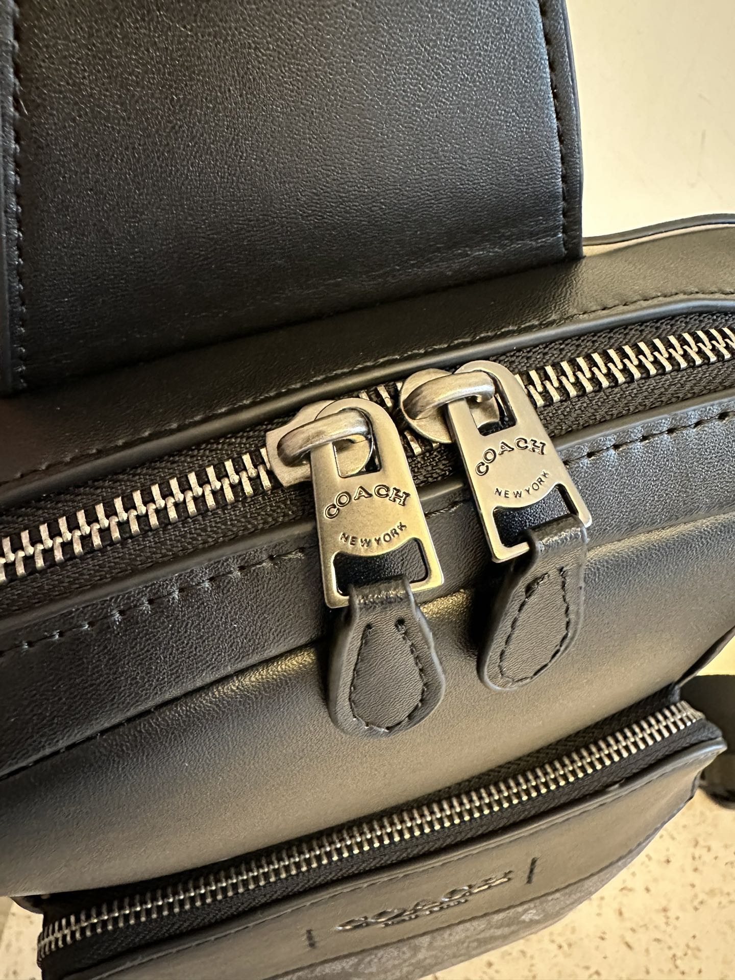 Coach Gotham Crossbody Bag in Signature Canvas C5332 C5331, Leather, Black 5 i1687579198 965 8