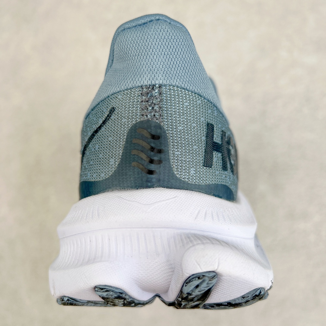 图片[8]-HOKA ONE ONE Kawana 运动鞋 设计采用再生植物纤维网纱制成独特的新型鞋面 工程网纱鞋面柔软透气 搭载 HOKA 标志性缓震中底 提供贴合脚感的同时 还带来有力的支撑 可以在不同速度下兼顾耐久性 是跑步新手和运动爱好者在多场景跑步、运动健身和日常通勤时的不二之选 前后掌 5mm 落差的缓震中底与凹槽设计外底结合速度型滚动平衡技术 可在步伐转换的过程中确保平稳过渡 加长版鞋跟和符合人体工学的跟腱部结构赋予运动爱好者轻盈舒适的脚感 KAWANA 以备受追捧的 MACH 4 作为灵感之源 鞋跟处的 SwallowTail™ 几何造型可在落地时缔造流畅稳定的步态 得以实现柔韧保护 后跟延伸而出的鞋提方便穿脱 全方位提升了整双鞋的穿着体验 尺码：36 36.5 37.5 38 38.5 39 40 40.5 41 42 42.5 43 44 44.5 45-选品中心