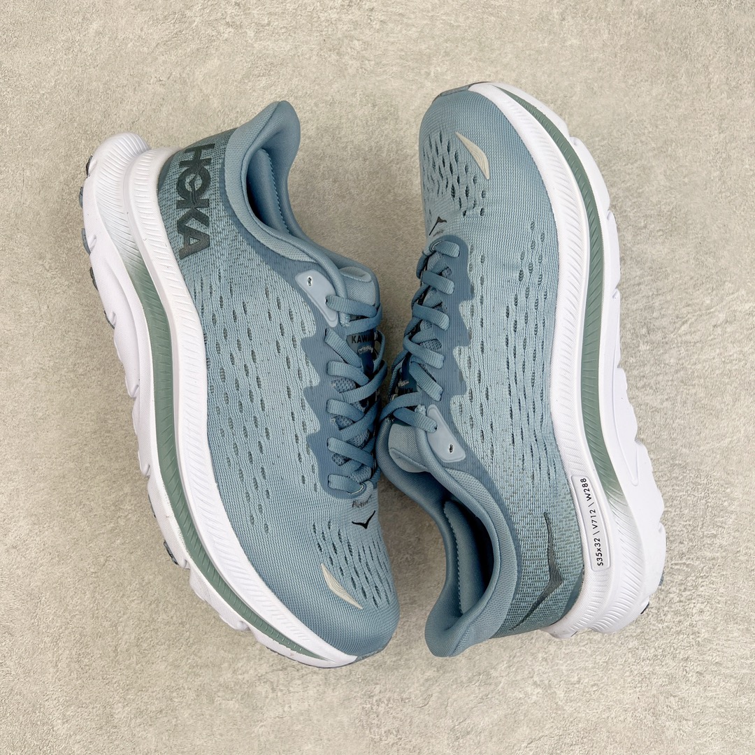 图片[3]-HOKA ONE ONE Kawana 运动鞋 设计采用再生植物纤维网纱制成独特的新型鞋面 工程网纱鞋面柔软透气 搭载 HOKA 标志性缓震中底 提供贴合脚感的同时 还带来有力的支撑 可以在不同速度下兼顾耐久性 是跑步新手和运动爱好者在多场景跑步、运动健身和日常通勤时的不二之选 前后掌 5mm 落差的缓震中底与凹槽设计外底结合速度型滚动平衡技术 可在步伐转换的过程中确保平稳过渡 加长版鞋跟和符合人体工学的跟腱部结构赋予运动爱好者轻盈舒适的脚感 KAWANA 以备受追捧的 MACH 4 作为灵感之源 鞋跟处的 SwallowTail™ 几何造型可在落地时缔造流畅稳定的步态 得以实现柔韧保护 后跟延伸而出的鞋提方便穿脱 全方位提升了整双鞋的穿着体验 尺码：36 36.5 37.5 38 38.5 39 40 40.5 41 42 42.5 43 44 44.5 45-选品中心