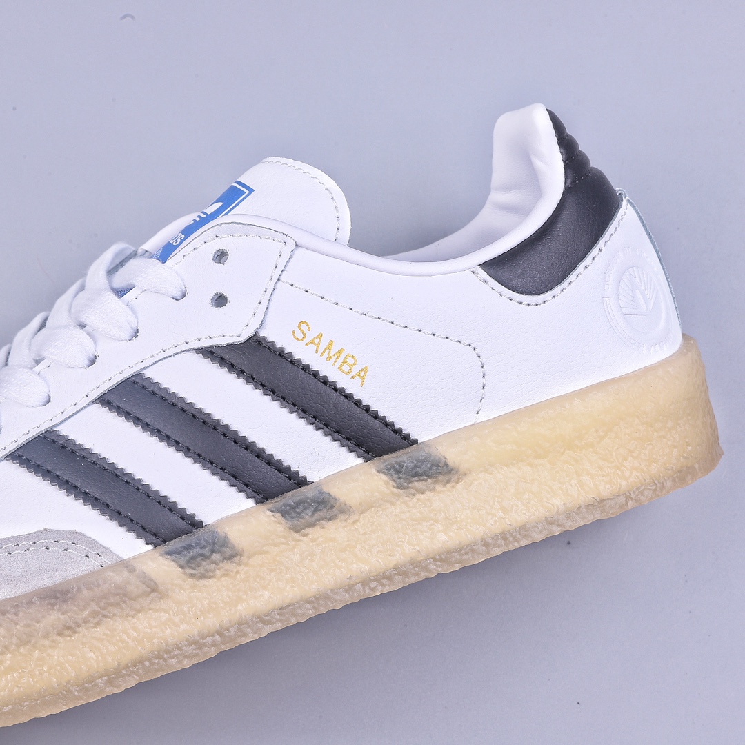 adidas SAMBA KITH CLARKS clover retro casual non-slip wear-resistant low-top sneakers FW2466